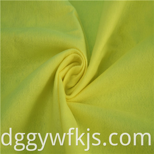 Yellow color needle punched cotton